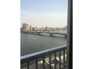 Apartment for rent facing Nile river. Fully furnished